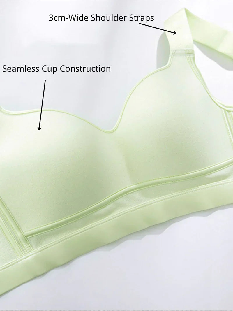 Full Coverage Wireless Bras (Seamless, 3-Pack)