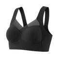Women’s Plus Size Wireless Sports Bra – Full Cup Lace, High Support